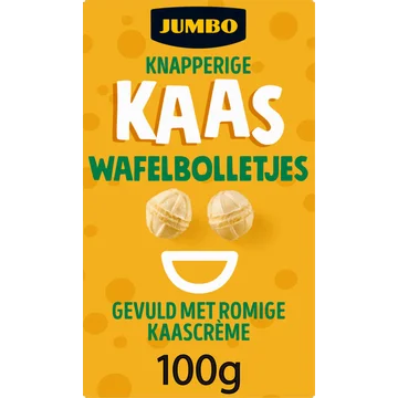 Jumbo Knapperige Kaas Wafelbolletjes 100 g