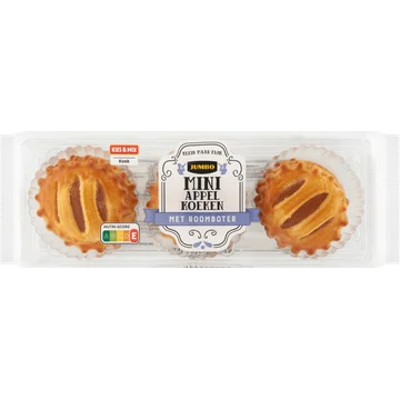 Jumbo Mini Appelkoeken met Roomboter 270 g