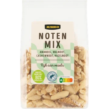 Jumbo Noten Mix Ongezouten 200 g