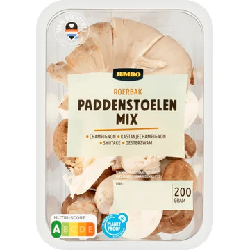 Jumbo Roerbak Paddenstoelen Mix 200 g