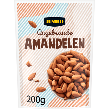 Jumbo Ongebrande Amandelen 200 g