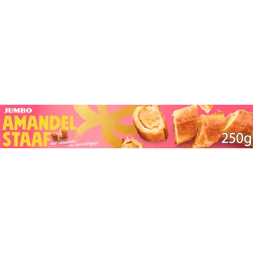 Jumbo Roomboter Amandelstaaf met Amandelspijs 250 g