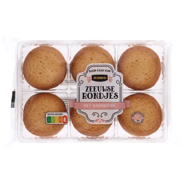 Jumbo Zeeuwse Rondjes met Roomboter 250 g