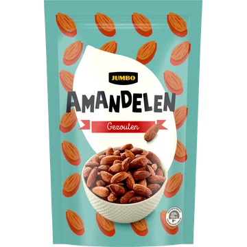 Jumbo Amandelen met Rooksmaak Gezouten 150 g