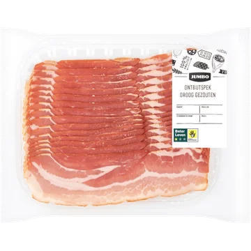 Jumbo Ontbijtspek Droog Gezouten ca. 125 g