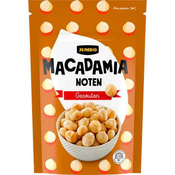 Jumbo Macadamianoten Gezouten 125 g