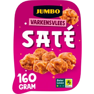 Jumbo Saté Varkensvlees 160 g