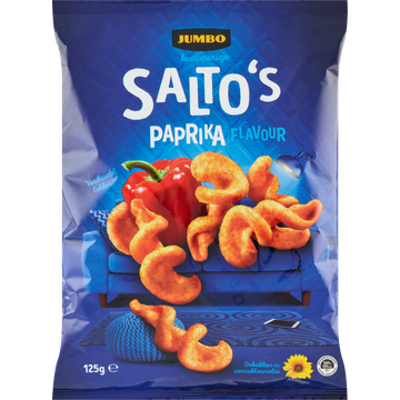 Jumbo Knapperige Salto's Paprika 125 g