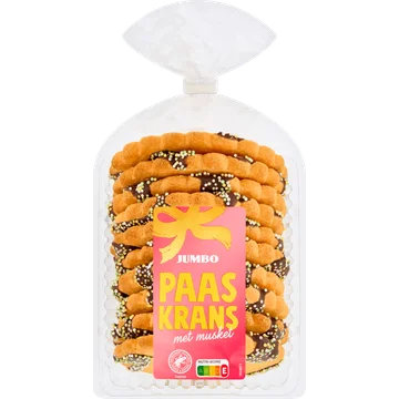 Jumbo Paaskrans met Musket 350 g