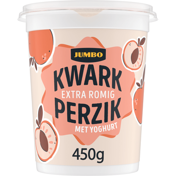 Jumbo Romige Kwark Perzik 450 g