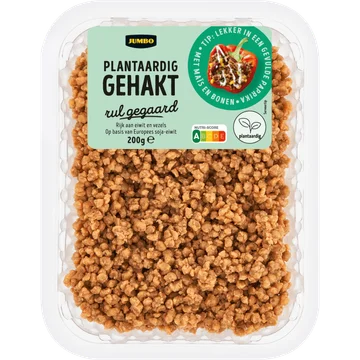 Jumbo Plantaardig Gehakt Rul Gegaard 200 g