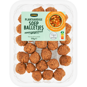 Jumbo Plantaardige Soepballetjes Voorgegaard 175 g