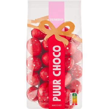 Jumbo Paaseitjes Pure Chocolade Massief 200 g