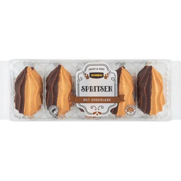 Jumbo Spritsen met Chocolade 200 g