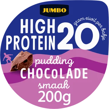 Jumbo High Protein Pudding Chocoladesmaak 200 g