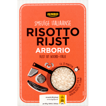 Jumbo Risotto rijst Arborio 500 g