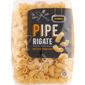 Jumbo Pipe Rigate 500 g