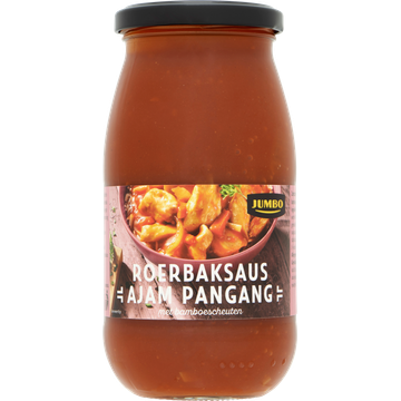 Jumbo Roerbaksaus Ajam Pangang met Bamboescheuten 490 g