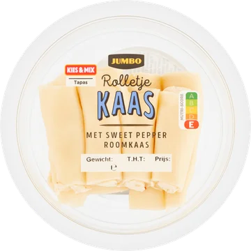 Jumbo Rolletje Kaas met Sweet Pepper Roomkaas 80 g