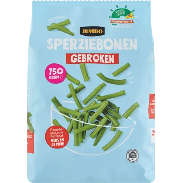 Jumbo Sperziebonen Gebroken 750 g