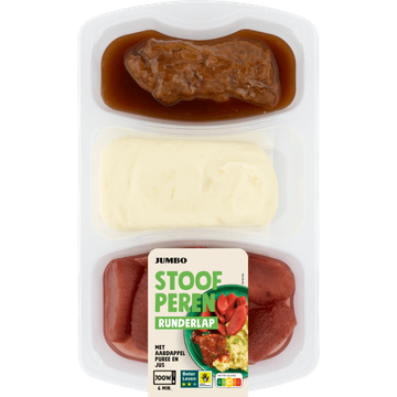 Jumbo Stoofperen Runderlap met Aardappelpuree & Jus 500 g
