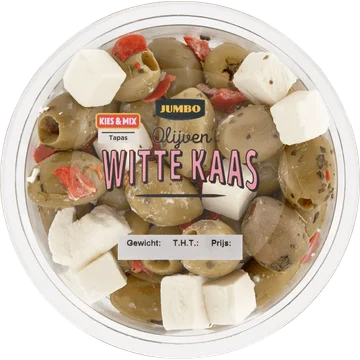 Jumbo Olijven Witte Kaas 140 g