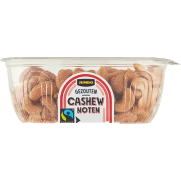 Jumbo Gezouten Cashewnoten Fairtrade 140 g