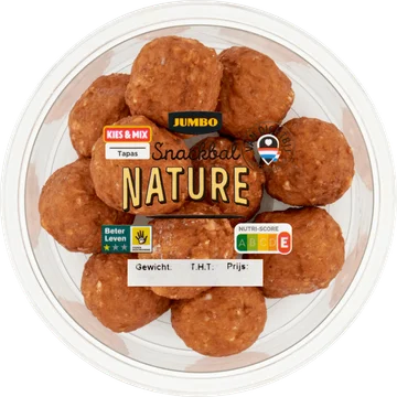 Jumbo Snackbal Naturel 135 g