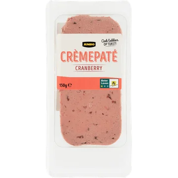 Jumbo Crèmepaté Cranberry 150 g