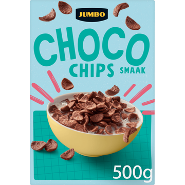 Jumbo Chocosmaak Chips 500 g