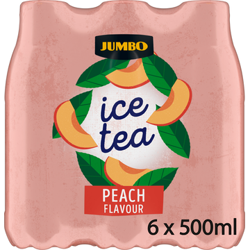 Jumbo Ice Tea Perzik 6 x 500ML