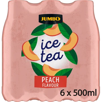 Jumbo Ice Tea Perzik 6 x 500ML