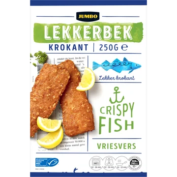 Jumbo Lekkerbek Krokant 2 stuks 250 g