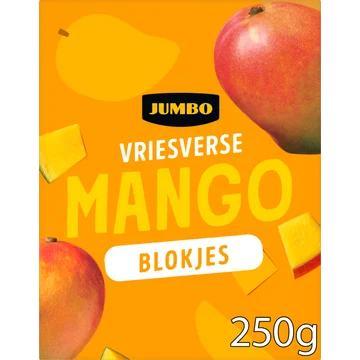 Jumbo Vriesverse Mango Blokjes 250 g