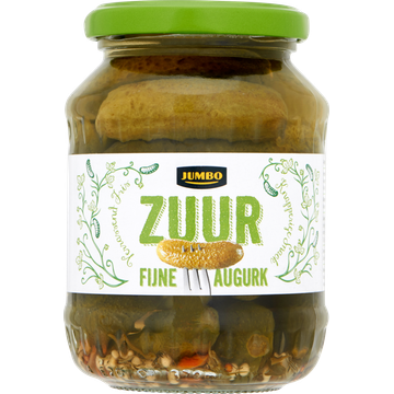 Jumbo Fijne Augurk Zuur 190 g