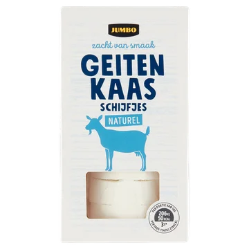 Jumbo Geitenkaas Schijfjes Naturel 125 g