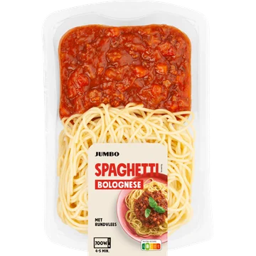 Jumbo Spaghetti Bolognese met Rundvlees 450 g