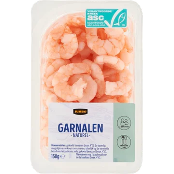 Jumbo Garnalen Naturel 150 g