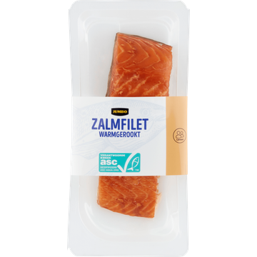 Jumbo Zalmfilet Warmgerookt 125 g