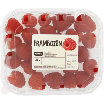 Jumbo Frambozen 125 g
