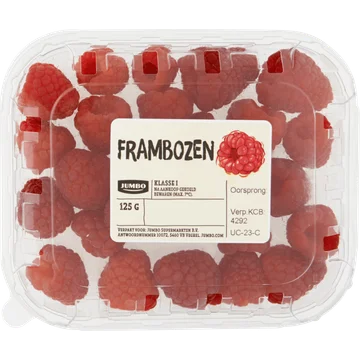 Jumbo Frambozen 125 g