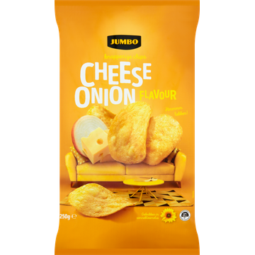 Jumbo Knapperige Cheese Onion Chips 250 g