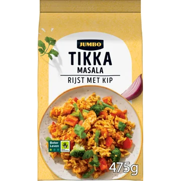 Jumbo Tikka Masala Rijst met Kip 475 g
