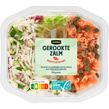 Jumbo Maaltijdsalade Gerookte Zalm 450 g