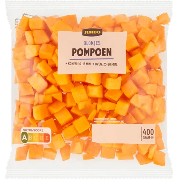 Jumbo Blokjes Pompoen 400 g