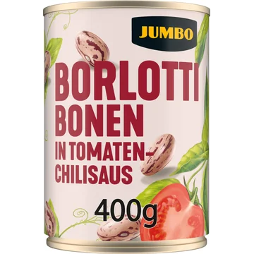 Jumbo Borlottibonen in Tomaten-Chilisaus 400 g