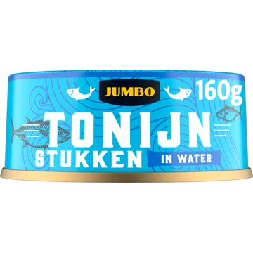 Jumbo Tonijnstukken in Water 160 g