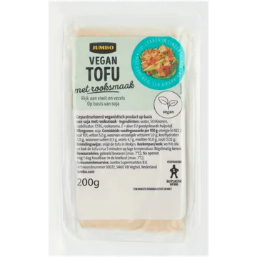 Jumbo Tofu met Rooksmaak 200g