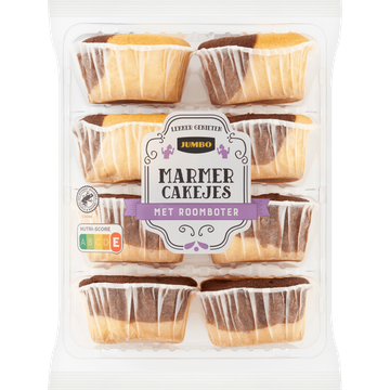 Jumbo Marmer Cakejes met Roomboter 320 g
