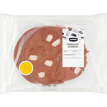 Jumbo Runderlever Gelardeerd ca. 100g